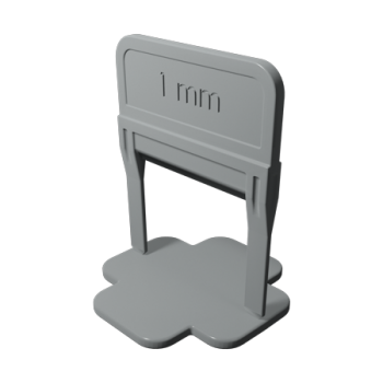 Carton de 1000 Croisillons autonivelants a cale 1 mm / I