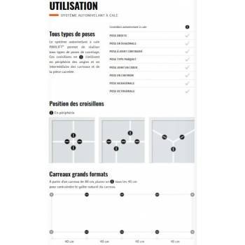 Platine de protection  Pour système autonivelant à cale