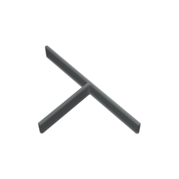 SACHET DE 300 CROISILLONS DE CARRELEUR EN Té ( T ) 1,5 MM