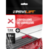 SACHET DE 150 CROISILLONS DE CARRELEUR EN CROIX ( + ) 5 MM