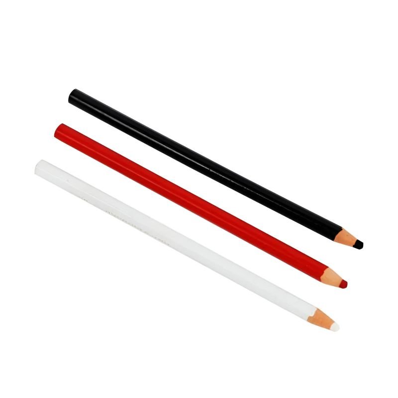 Jeu de 3 crayons de couleurpour application sur céramiques - 3 couleurs disponibles : noir, blanc, rouge