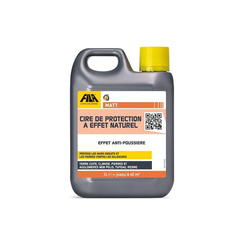MATT CIRE DE PROTECTION Ãƒâ‚¬ EFFET NATUREL BIDONS DE 1 LT