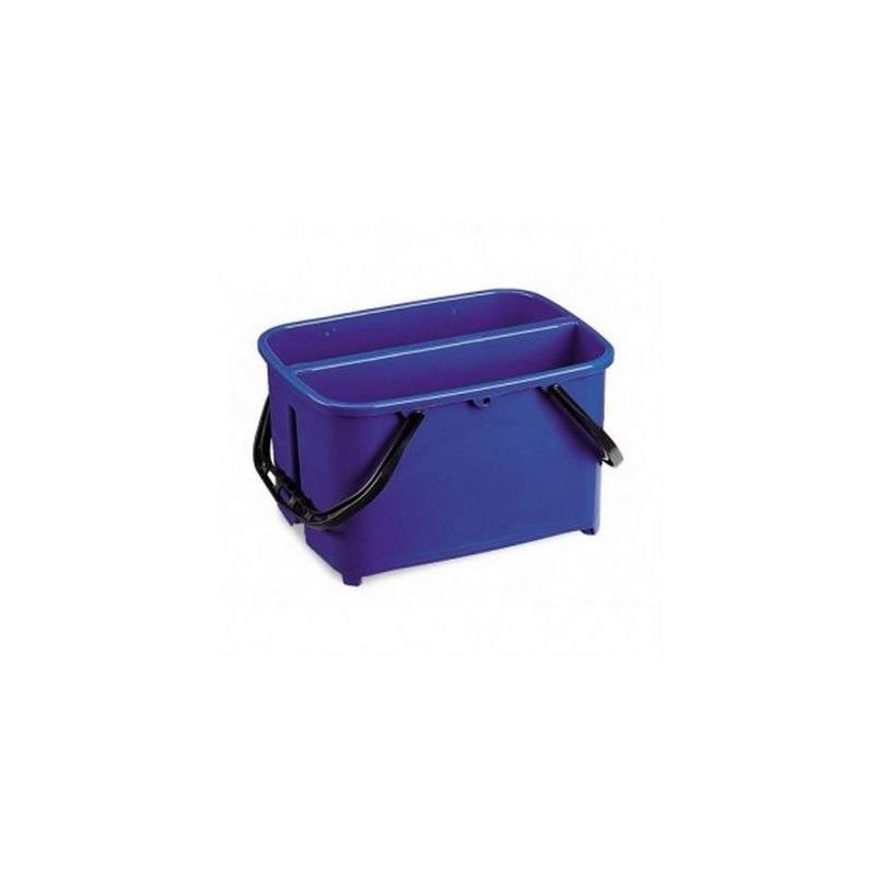 SEAU POUR APPLICATEUR DE CIRE SEAU POUR APPLICATEUR DE CIRE À DEUX COMPARTIMENTS DE 5+5 LITRES AVEC GRILLE D'ESSORAGE SEAU POUR APPLICATEUR DE CIRE SEAU POUR APPLICATEUR DE CIRE À DEUX COMPARTIMENTS DE 5+5 LITRES AVEC GRILLE D'ESSORAGE