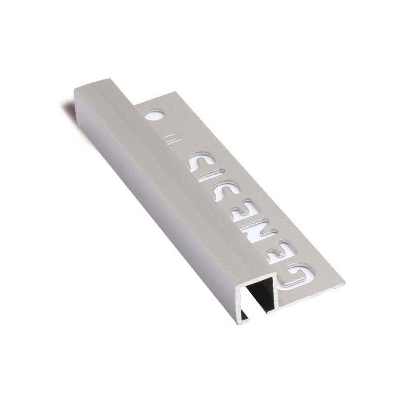 PROFILO QUADRO ALLUM.EARL GRIGIO 12mm x 10mm- 2,5m