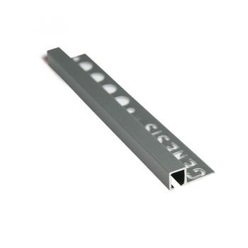 PROFILO QUADRO ALLUM.ANTRACITE12mm x 10mm- 2,5m