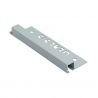 PROFILO QUADRO ALLUM.GRIGIO CHIARO12mm x 10mm- 2,5m