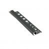 TDP.100.17 PROFILO QUADRO ALLUM.NERO OPACO10mm x 10mm- 2,5m