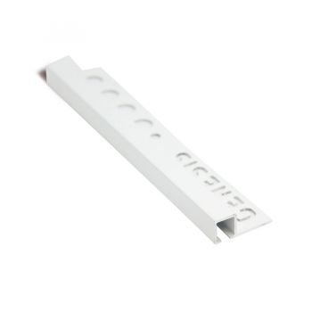 PROFILO QUADRO ALLUM.BIANCO10mm x 10mm- 2,5m