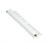 PROFILO QUADRO ALLUM.BIANCO10mm x 10mm- 2,5m
