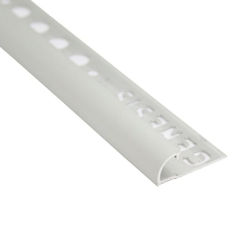 PROFILO ARROTONDATO ALLUMINIO(ACCIAIO SPAZZOLATO) 8mm - 2,5m PROFILO ARROTONDATO ALLUMINIO(ACCIAIO SPAZZOLATO) 8mm - 2,5m