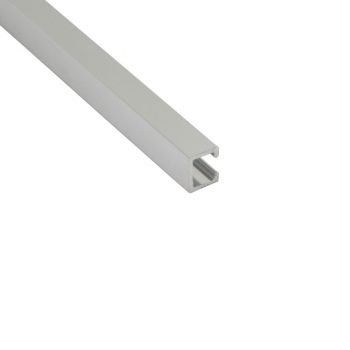 LISTELLO MATITA ALLUMINIO CROMATO10mm x 8mm - 2,5m