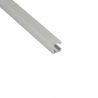 LISTELLO MATITA ALLUMINIO CROMATO10mm x 8mm - 2,5m