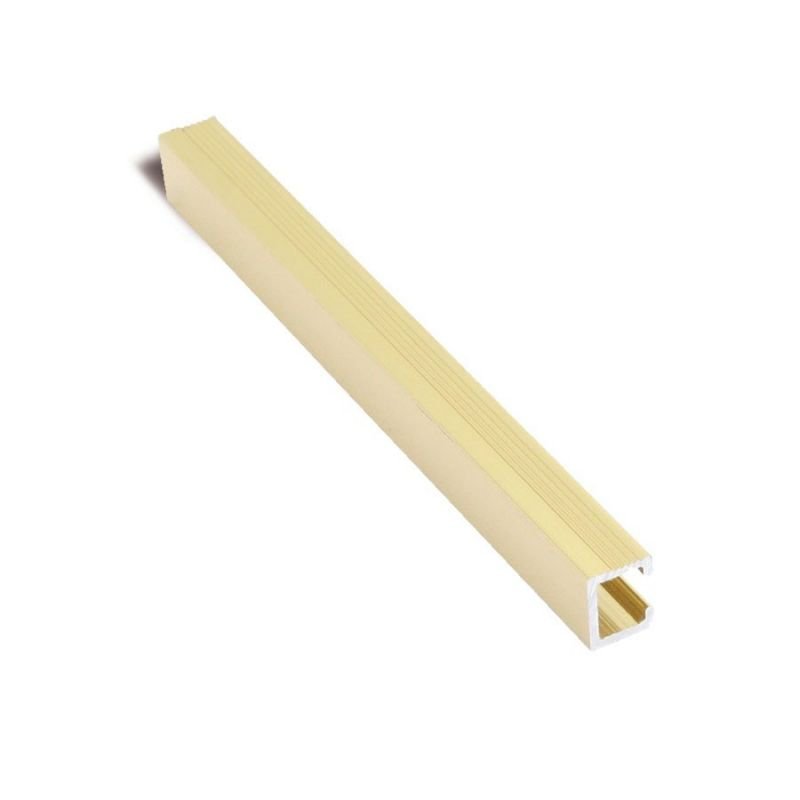 LISTELLO MATITA ALL. OTTONE LUCIDO 10mm x 8mm - 2,5m LISTELLO MATITA ALL. OTTONE LUCIDO 10mm x 8mm - 2,5m