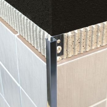 PROFILO QUADRO ALLUM.(fin.RAME LUCIDO)12mm x 10mm- 2,5m