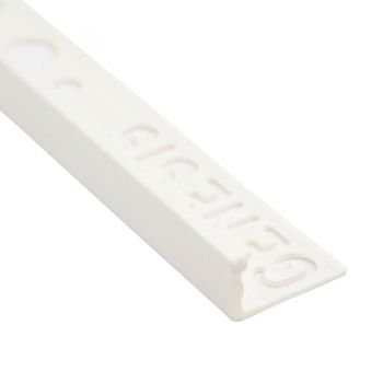 PROF.ANGOLARE PVC BIANCO'REGULAR'8mm - 2,5m