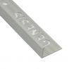 PROF.ANGOLARE PVC GRIGIO'REGULAR'10mm - 2,5m