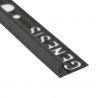 PROF.ANGOLARE PVC NERO 10mm - 2,5m