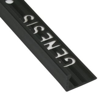 PROF.ANGOLARE PVC NERO 10mm - 2,5m