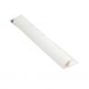 ETR.128.01 PROFILO ARROTONDATO PVC BIANCO 12mm - 2,5m
