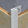 PROFILO ARROTONDATO PVC CARAMEL8mm - 2,5m