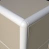 PROFILO ARROTONDATO PVC MELA 10mm - 2,5m
