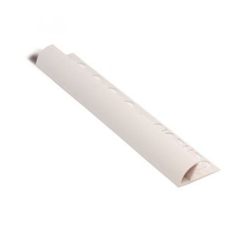 PROFILO ARROTONDATO PVC CHAMPAGNE10mm - 2,5m