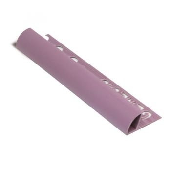 PROFILO ARROTONDATO PVC CICLAMINO10mm - 2,5m