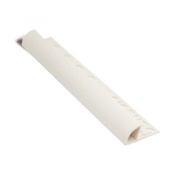 PROFILO ARROTONDATO PVC CREMA8mm - 2,5m