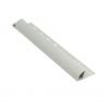 PROFILO ARROTONDATO PVC GR.CHIARO10mm - 2,5m