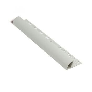 PROFILO ARROTONDATO PVC GR.CHIARO6mm - 2,5m