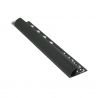 PROFILO ARROTONDATO PVC NERO LUCIDO8mm - 2,5m