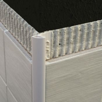 PROFILO ARROTONDATO PVC TURCH.PAST.8mm - 2,5m
