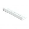 PROFILO ANGOLARE ALL. BIANCO 10mm - 2,5m