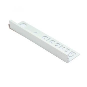 PROFILO ANGOLARE BIANCO OPACO 12mm - 2,5m