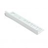 PROFILO ANGOLARE BIANCO OPACO 12mm - 2,5m