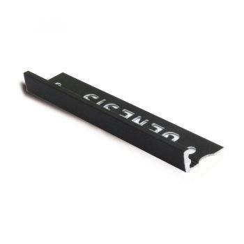 PROFILO ANGOLARE ALL.NERO OPACO 8mm - 2,5m